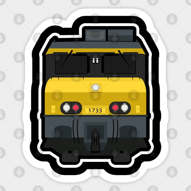 NS 1733 Sticker by MILIVECTOR